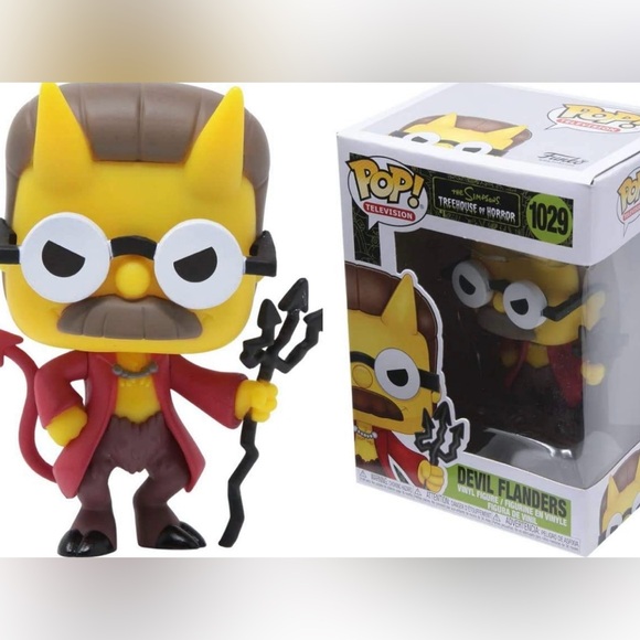 FUNKO POP! Television. Devil Flanders #1029. - Picture 2 of 8